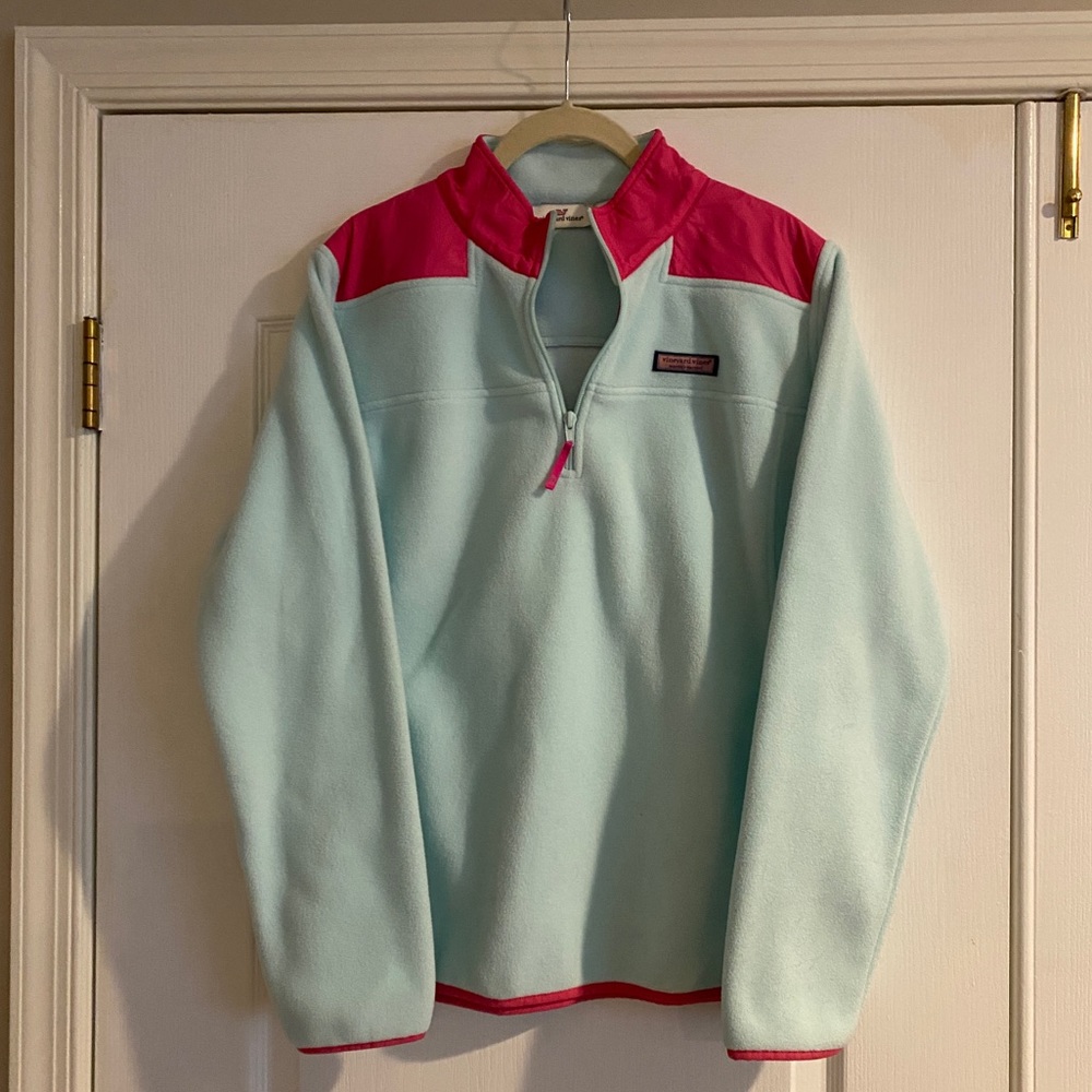 Vineyard Vines Women’s 1/4 Zip Fleece Pullover - Size M